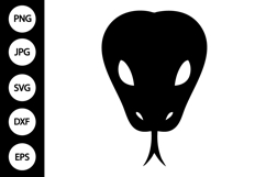 Snake Head SVG Product Image 1