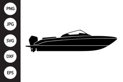 Speedboat SVG Product Image 1