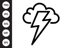 Lightning SVG Product Image 1