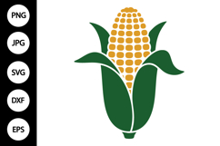 Corn Clipart SVG Product Image 1