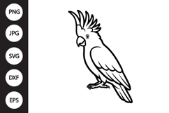 Cockatoo Bird SVG Product Image 1