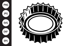 Bottle Cap SVG Product Image 1