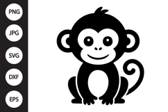 Monkey SVG Product Image 1