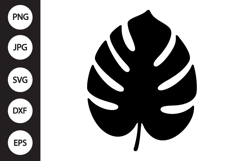 Monstera Leaf SVG Product Image 1
