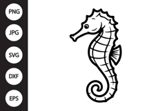 Seahorse SVG Product Image 1