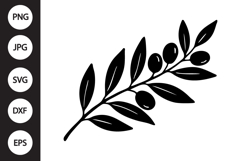 Olive Branch SVG Product Image 1