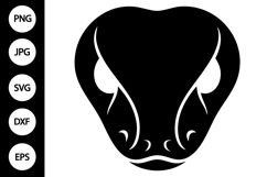 Snake Head SVG Product Image 1