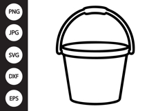 Bucket SVG Product Image 1