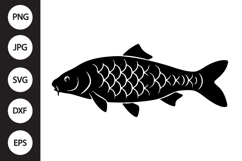Carp Fish SVG Product Image 1