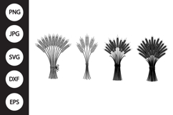 Wheat Sheaf SVG, Wheat Sheaf Clipart Product Image 1