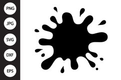 Spilled Water SVG Product Image 1