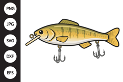 Fishing Lure SVG Product Image 1