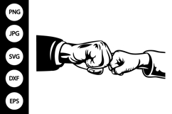 Fist Bump SVG Product Image 1
