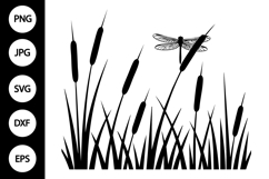 Reed Grass SVG Product Image 1