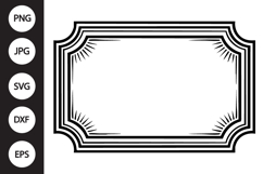 Decorative Frame SVG Product Image 1
