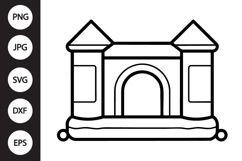 Bounce House SVG Product Image 1