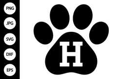 Paw Alphabet SVG Product Image 1