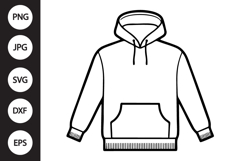 Hoodie SVG Product Image 1