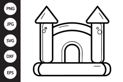 Bounce House SVG Product Image 1