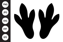 Dinosaur Footprints SVG Product Image 1