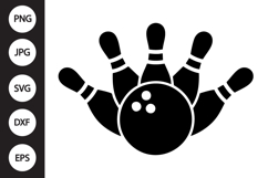 Bowling Strike SVG Product Image 1
