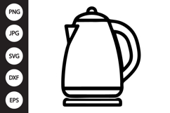 Electric Kettle SVG Product Image 1