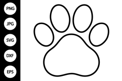 Paw Print SVG Product Image 1