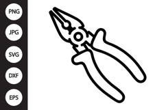 Plier SVG Product Image 1