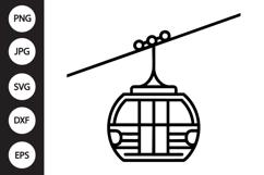 Cable Car SVG Product Image 1