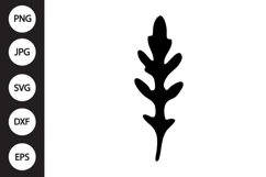 Arugula Leaf SVG Product Image 1