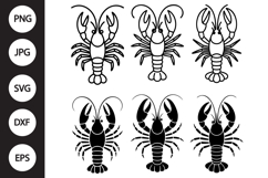 Crawfish SVG, Crawfish Clipart Product Image 1