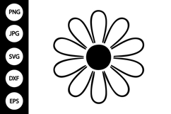 Groovy Daisy SVG Product Image 1