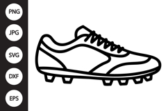 Soccer Shoe SVG Product Image 1