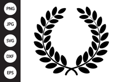 Laurel Wreath SVG Product Image 1