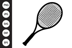 Tennis Racket SVG Product Image 1