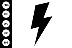 Lightning SVG Product Image 1