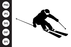 Skier SVG Product Image 1