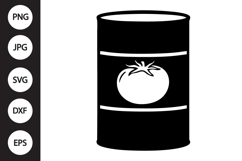 Tomato Soup Can SVG Product Image 1