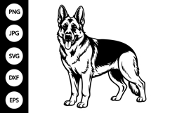 German Shepherd SVG Product Image 1