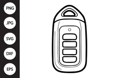 Car Key SVG Product Image 1