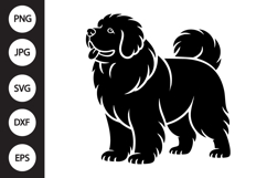 Newfoundland Dog SVG Product Image 1