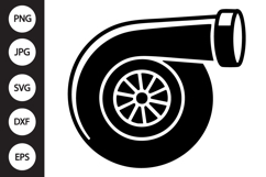Turbocharger SVG Product Image 1