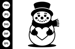 Snowman SVG Product Image 1