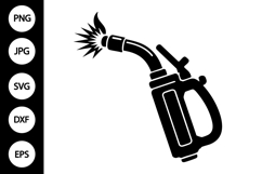 Welding Torch SVG Product Image 1