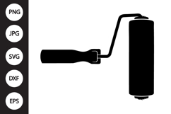 Paint Roller SVG Product Image 1