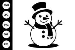 Snowman SVG Product Image 1