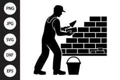 Bricklayer SVG Product Image 1