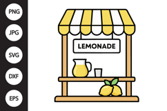 Lemonade Stand SVG Product Image 1