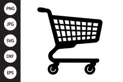 Shopping Cart SVG Product Image 1
