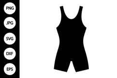 Wrestling Singlet SVG Product Image 1